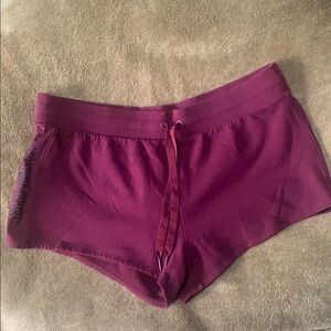 Victoria’s Secret “sport” burgundy sweat shorts. Good condition size xl